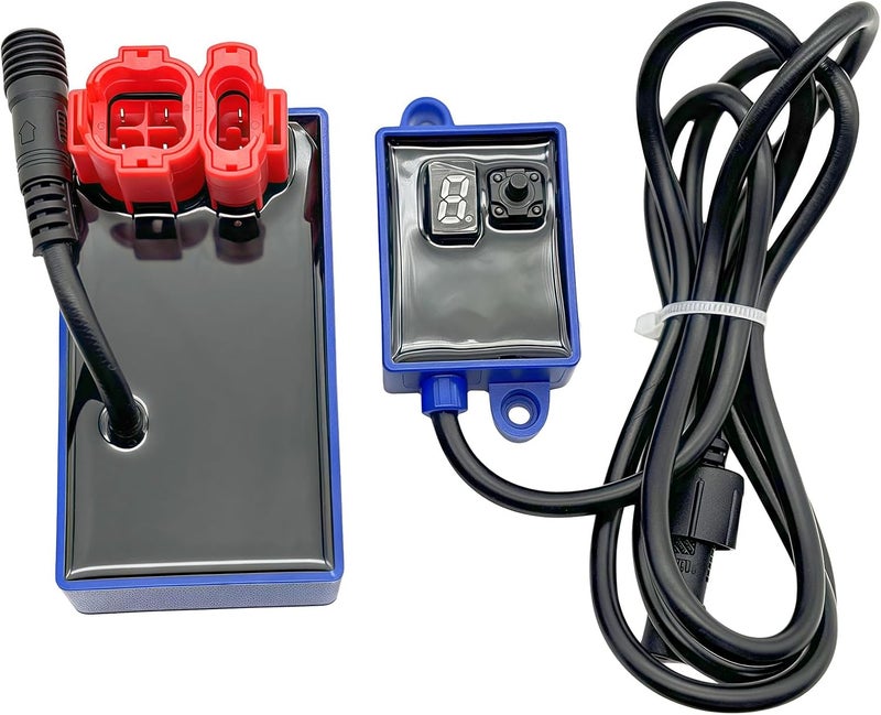 GallopingKnight 6 Pin Racing DC CDI Box Motorcycle Ignition Control Unit For GY6 50 125 150 200 250cc Scooter Moped ATV with 1M Long Wire 9-Stage Digitally Adjustable - Image 1